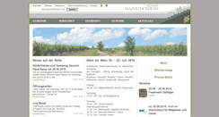 Desktop Screenshot of mainstockheim.de